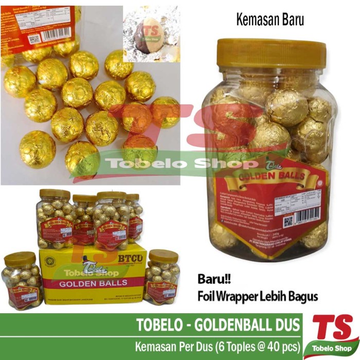 

COKLAT TOBELO GOLDEN BALL / GOLDEN BALL