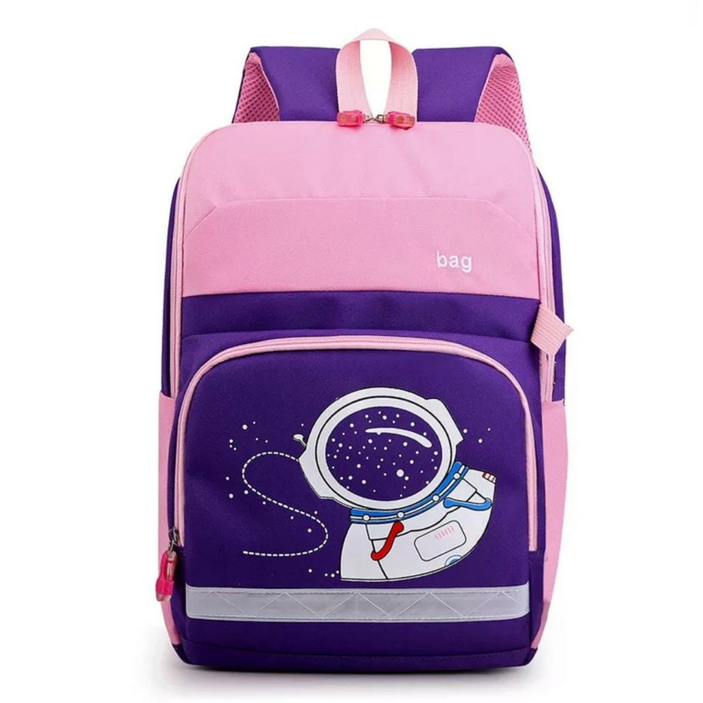 TAS RANSEL ASTRONOT TAS SEKOLAH RANSEL ANAK CEWE COWO ASTRONOT LUAR ANGKASA KEKINIAN