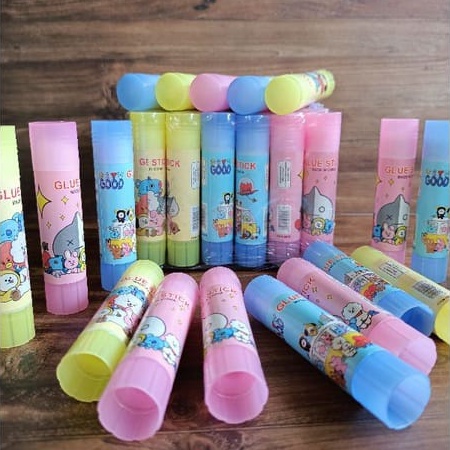 

LEM STICK BTS BT21 GLUE STICK BTS / LEM KERTAS BANGTAN KPOP BT21