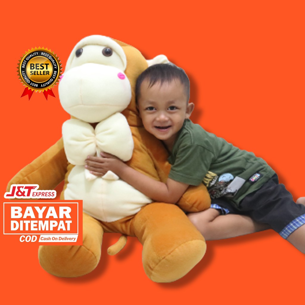 Boneka monyet / boneka monkey / boneka hewan jumbo