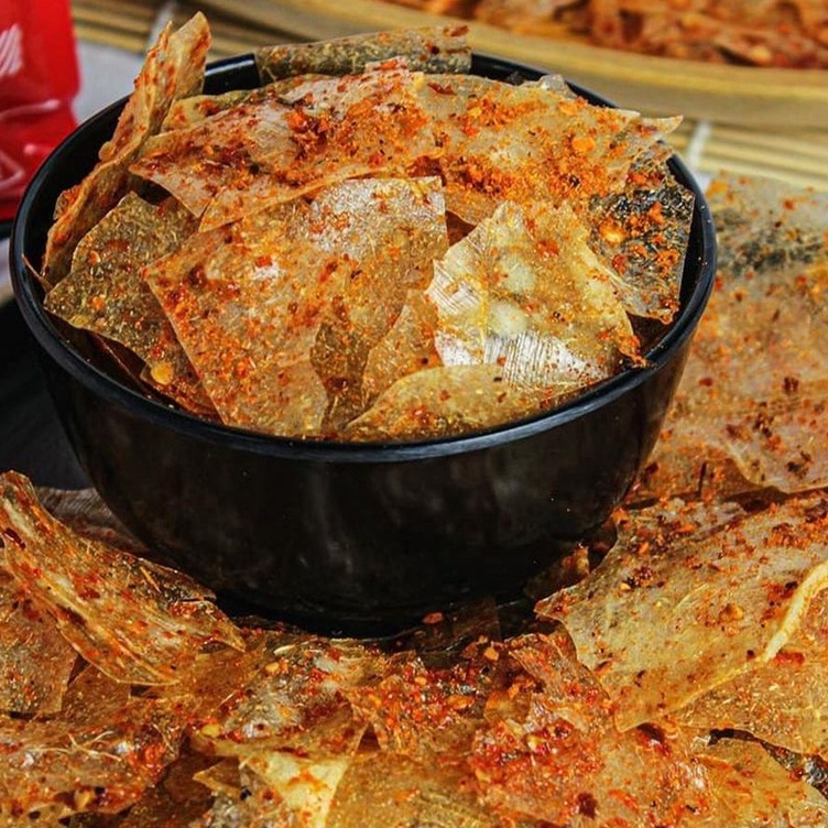 

500gr Keripik Kaca Kripca Oven Pedas Daun Jeruk