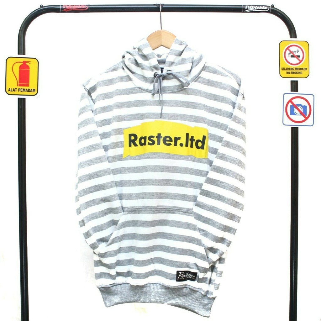 PROMO Jaket hoodie raster