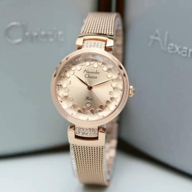 JAM TANGAN ALEXANDRE CHRISTIE WANITA AC 2756 ORIGINAL
