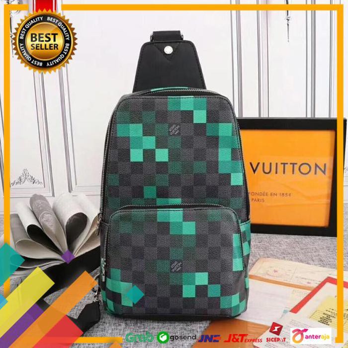 BIG SALE.. TAS LV TAS PRIA TAS SLEMPANG MIROR KULIT ASLI ..TERLARIS