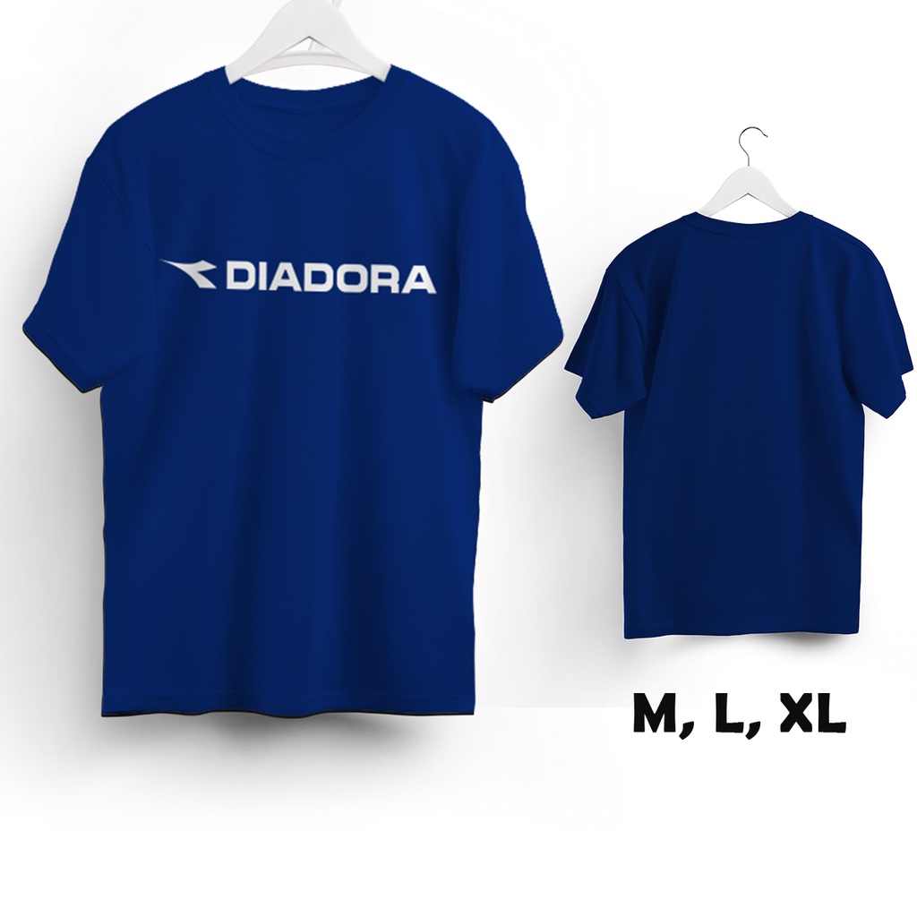 KAOS KATUN PREMIUM MOTIF PRINT DIADORA/KAOS DISTRO/T-SHIRT PRIA WANITA DEN-86