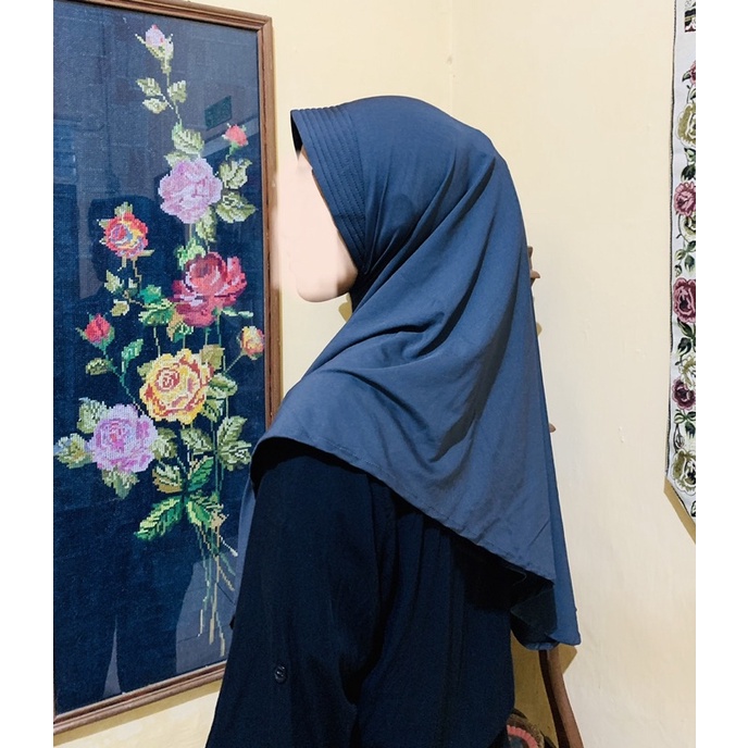 BERGO STANDART POLOS//Simple Pet Instant Hijab