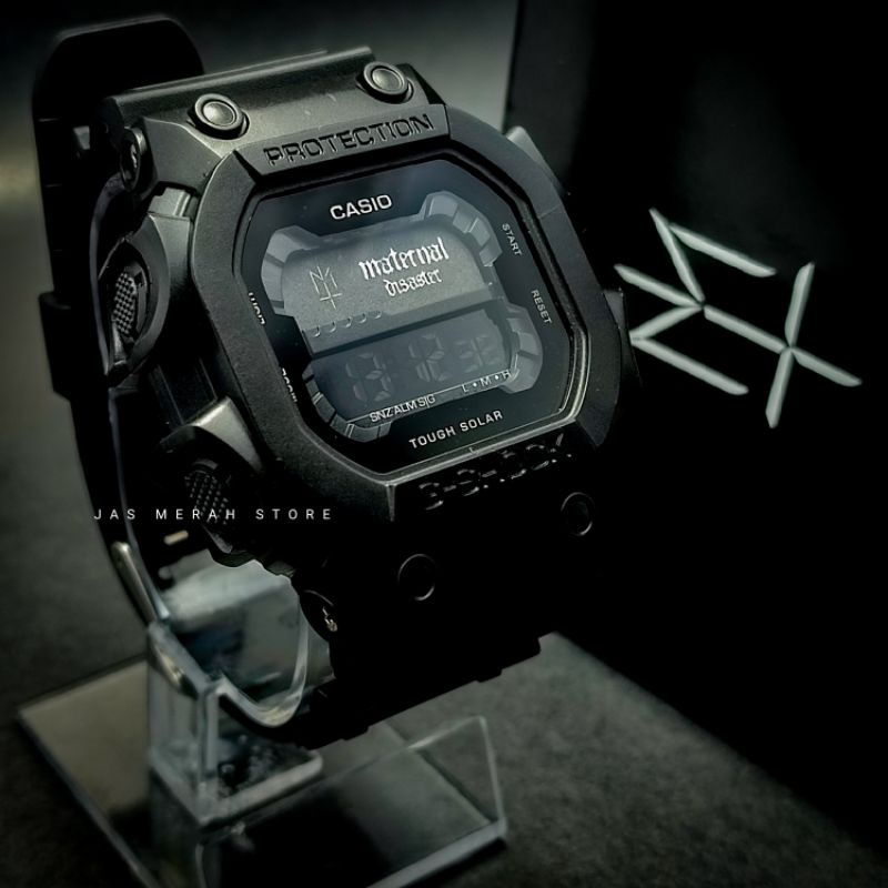 Jam Tangan Pria G Shock Kingkong X Maternal Ds Custom Full Black Include Bonus