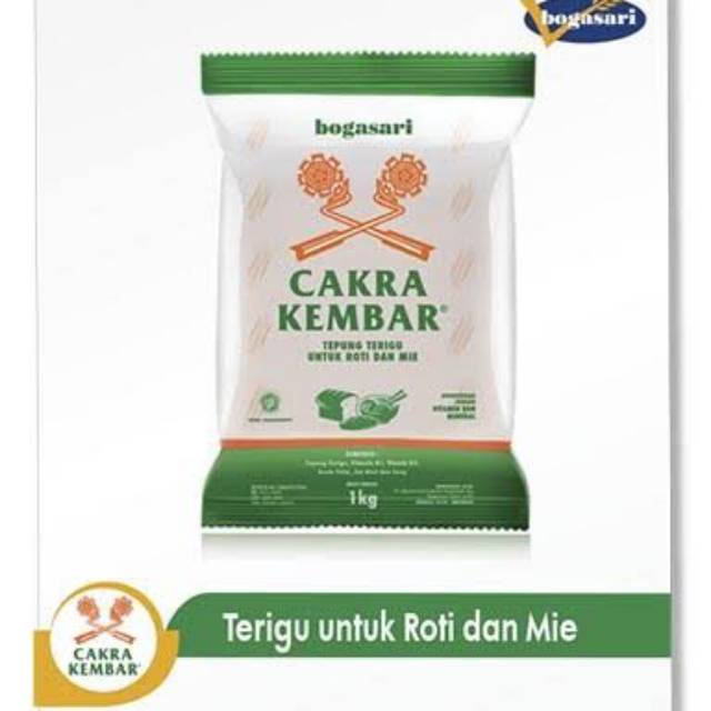 

Tepung terigu cakra kembar bogasara