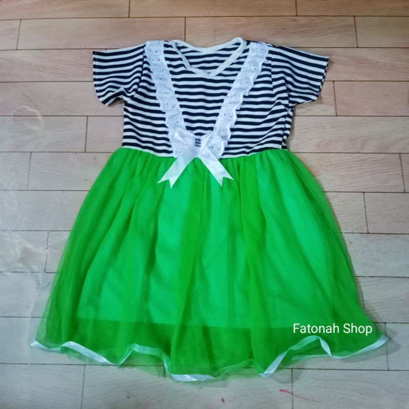 Dress anak 1 2 tahun baju anak cewek perempuan renda (dress renda sayuki )