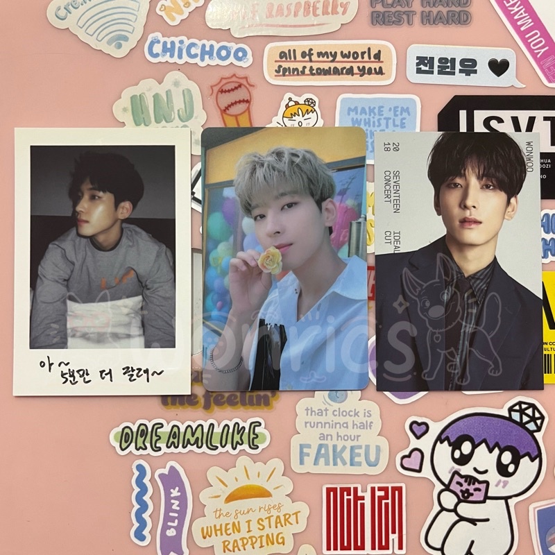 wonwoo lucky draw cargen 1