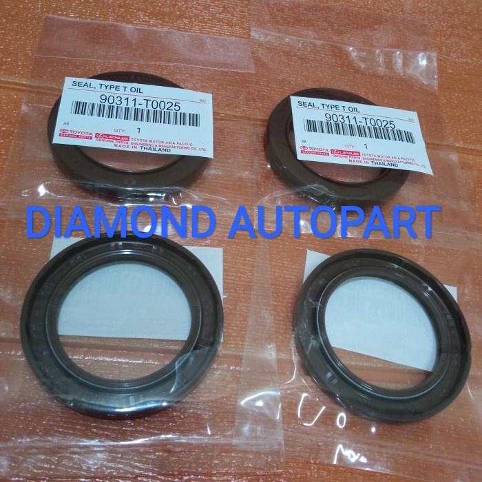 OIL SEAL TIMING COVER SEAL AS KRUK DEPAN INNOVA HILUX FORTUNER BENSIN