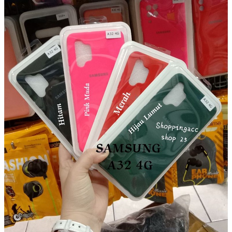 SAMSUNG A32 4G SILIKON CASE SOFT CASE SAMSUNG MACARON