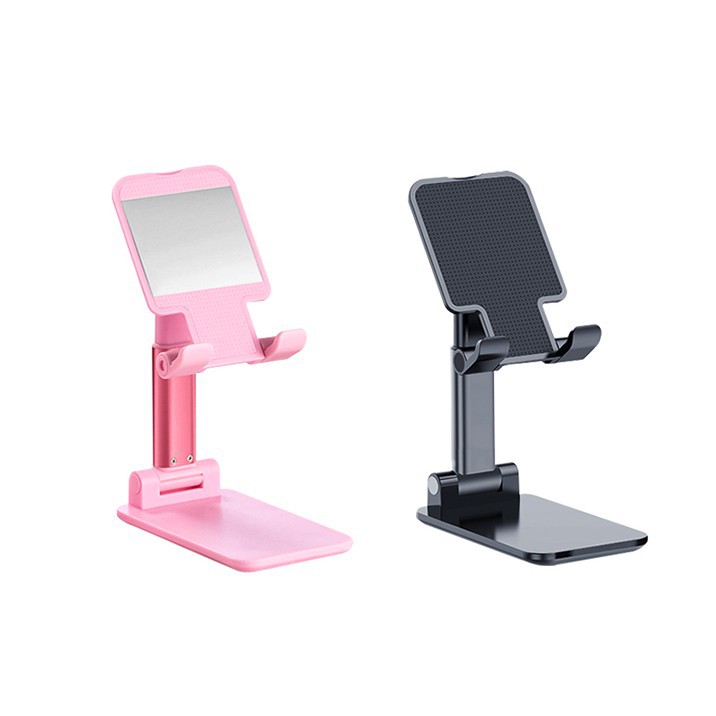 Adda Home - Dudukan Hp Tablet Foldable Handphone Stand Holder Bahan Aluminium Anti Slip Bisa Dilipat