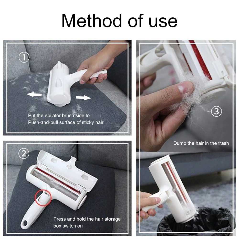 Brush Pembersih Bulu Binatang Pet Hair Lint Remover CR-A017