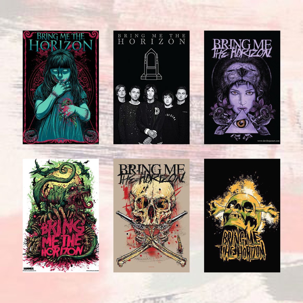 [12PCS] Poster Bring Me The Horizon BMTH