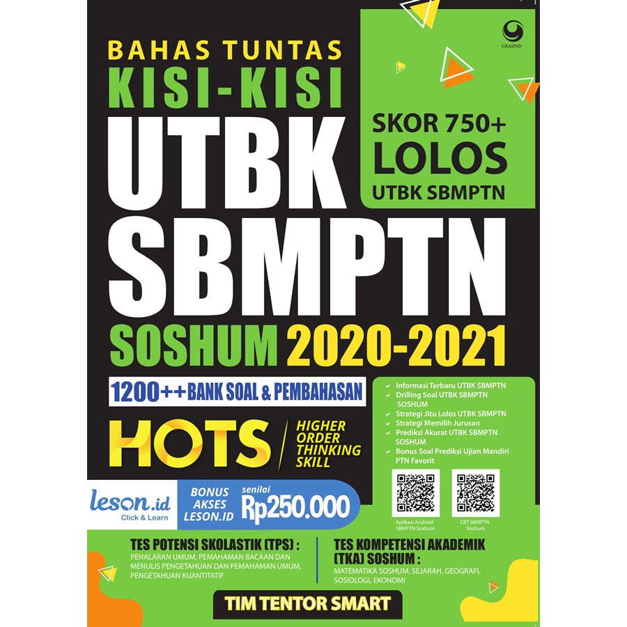 bahas tuntas kisi-kisi utbk sbmptn soshum 2020 - 2021
