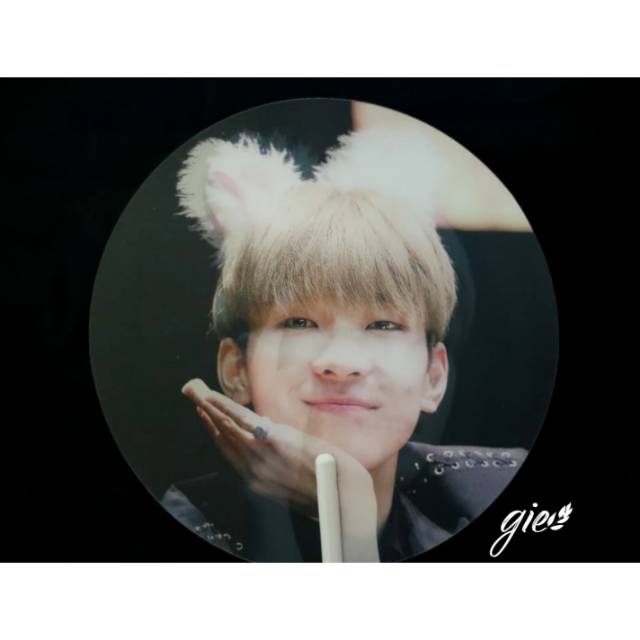 Lenticular Fan Wonwoo by Raffine_ww