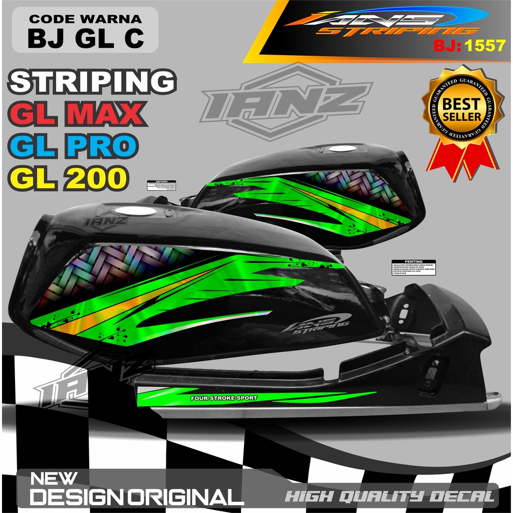 STRIPING GL PRO VARIASI HOLOGRAM / STRIPING GL PRO MAX VARIASI HOLOGRAM / STRIPING GL TERMURAH