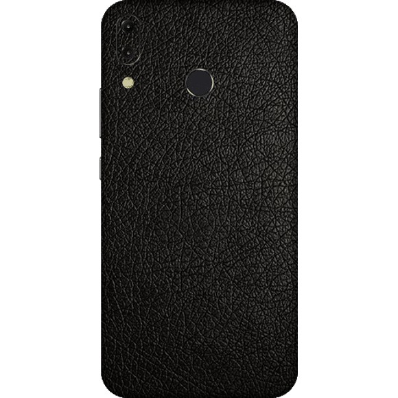 Skin Exacoat Asus Zenfone 5 / 5z (2018) Garskin - Leather Black