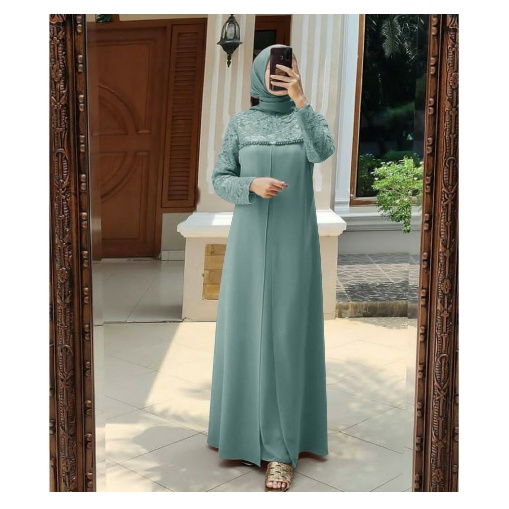 MAXI DRESS AULIA BRUKAT eD || DRESS PARTY HIGH QUALITY PREMIUM