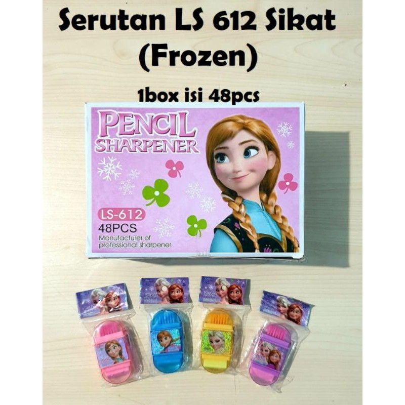 

Serutan Rautan 3 in 1 Sikat Penghapus Motif Karakter LOL SP- 8860 Frozen LS- 612 Tsum-tsum SP- 614