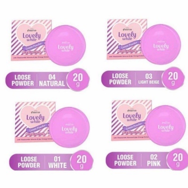 Emeron Lovely White Compact Powder