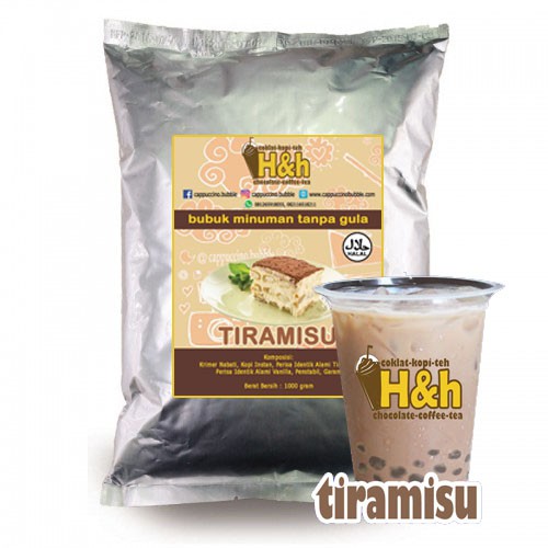 

Bubuk Minnuman Tanpa Gula - Tiramisu