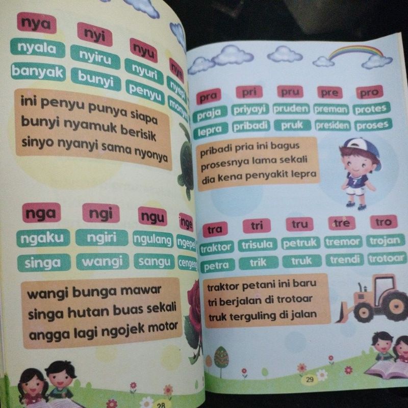 buku cepat pintar membaca metode AIUEO (15x24cm)