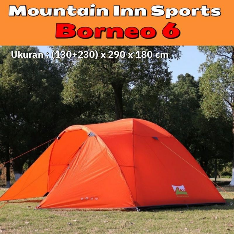 Tenda Mountain Inn Sports *BORNEO 6*