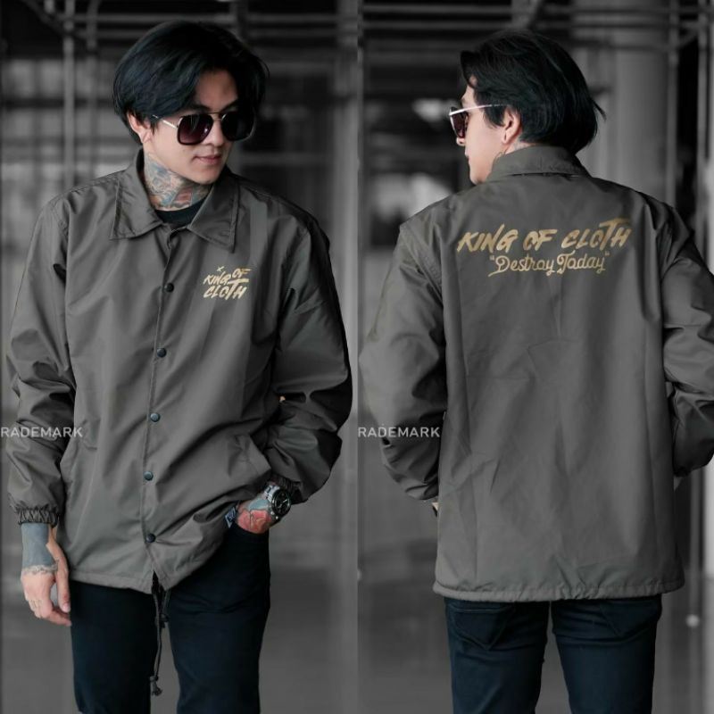 KMO JAKET COACH PRIA KEREN /JAKET PRIA PARASUT