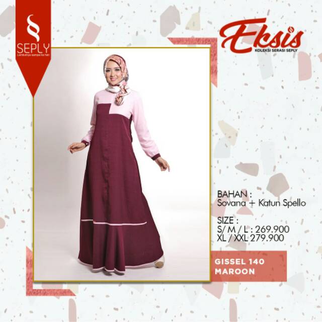 GISSEL 140 - MAROON