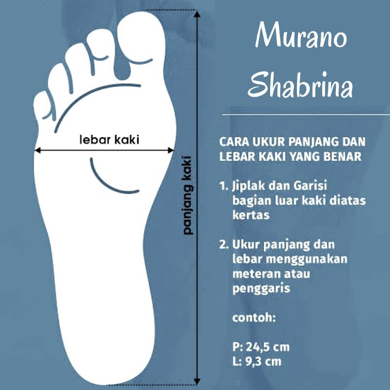 Shabrina Ivanka Cream Sepatu big size jumbo 41-45