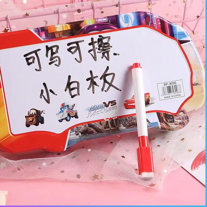 

GH2✻ Kotak Pensil Kaleng mobil ada isi / Pensil Case Karakter Lucu Trend