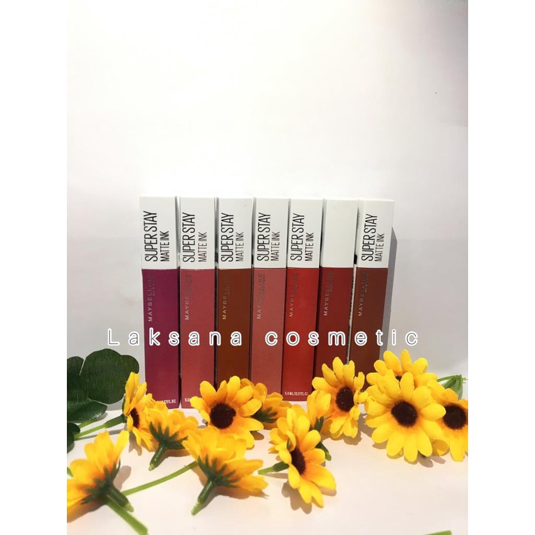 MAYBELLINE/ SUPERSTAY/ MATTE INK LIQUID/ MATTE LIPSTICK/GROSIR/MAJENANG/CILACAP