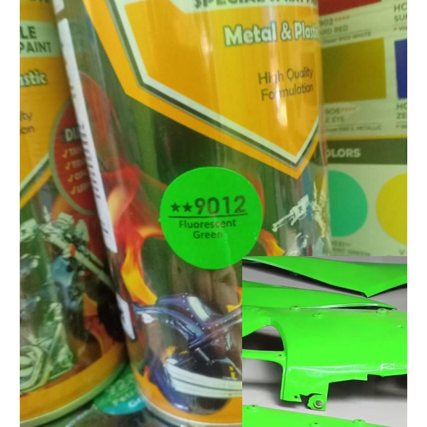 Pilok Pilox Cat Semprot DITON Premium Warna Hijau / Green ( Hijau Metalik, Ninja Green, Pastel Green, Sporty Green, Sniper Green, Stabilo Green, Sporty Tosca ) 400cc/400ml