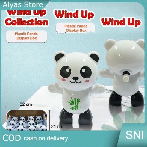 Mainan Lucu Wind Up Panda Joget