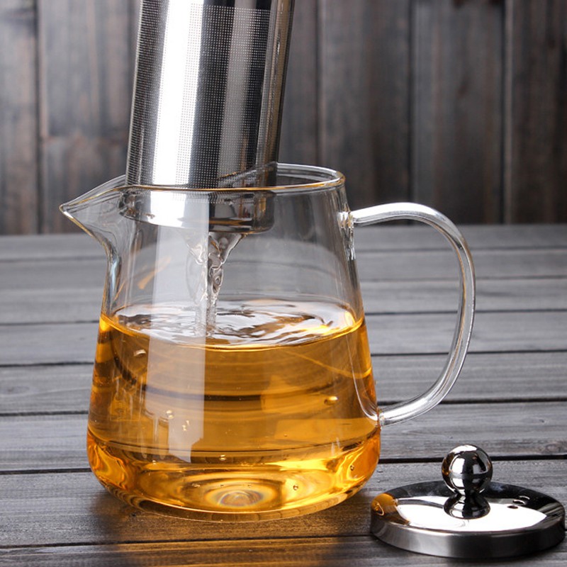 COD Teko Pitcher Teh 950ml Untuk Chinese Teapot Maker - Transparent