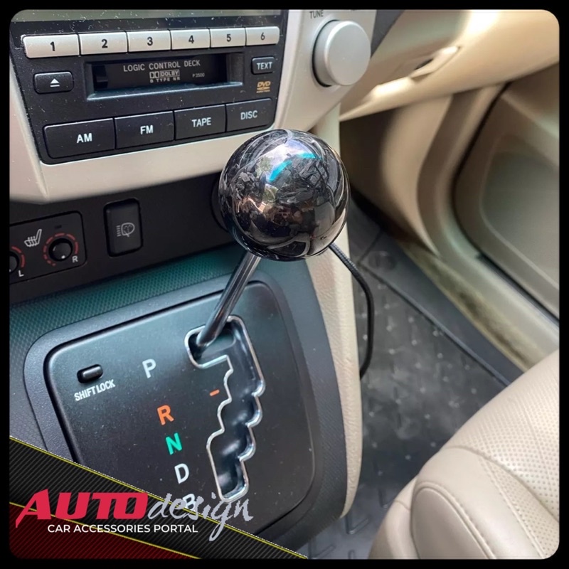 Gear Shift Knob Mobil Carbon Forged Universal