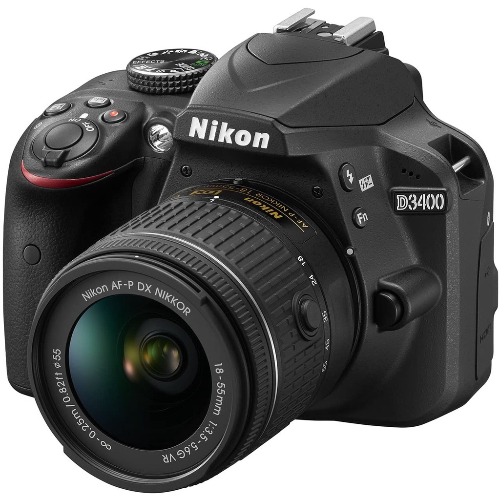 NIKON D3400 KIT 18-55MM AF-P VR - PAKET LENGKAP