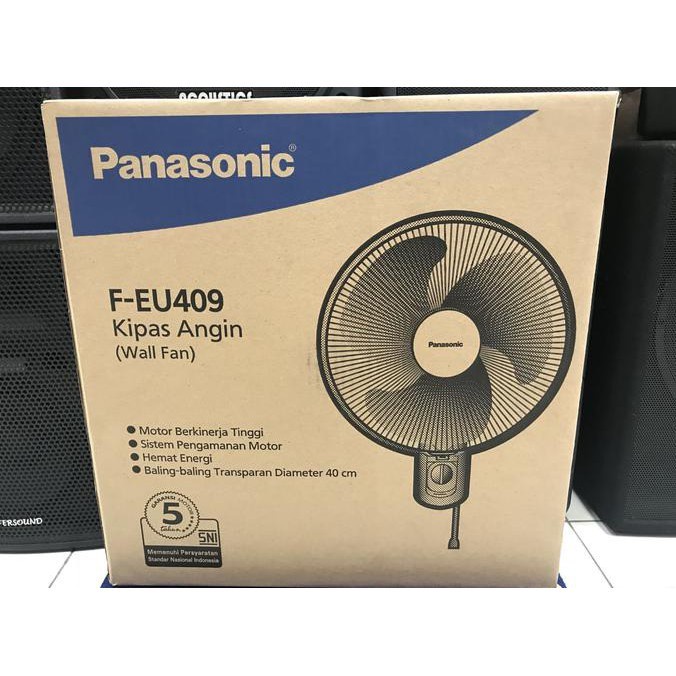 KIPAS ANGIN DINDING PANASONIC 16&quot; 16INCH F-EU409 WALL FAN F EU 409 GARANSI RESMI