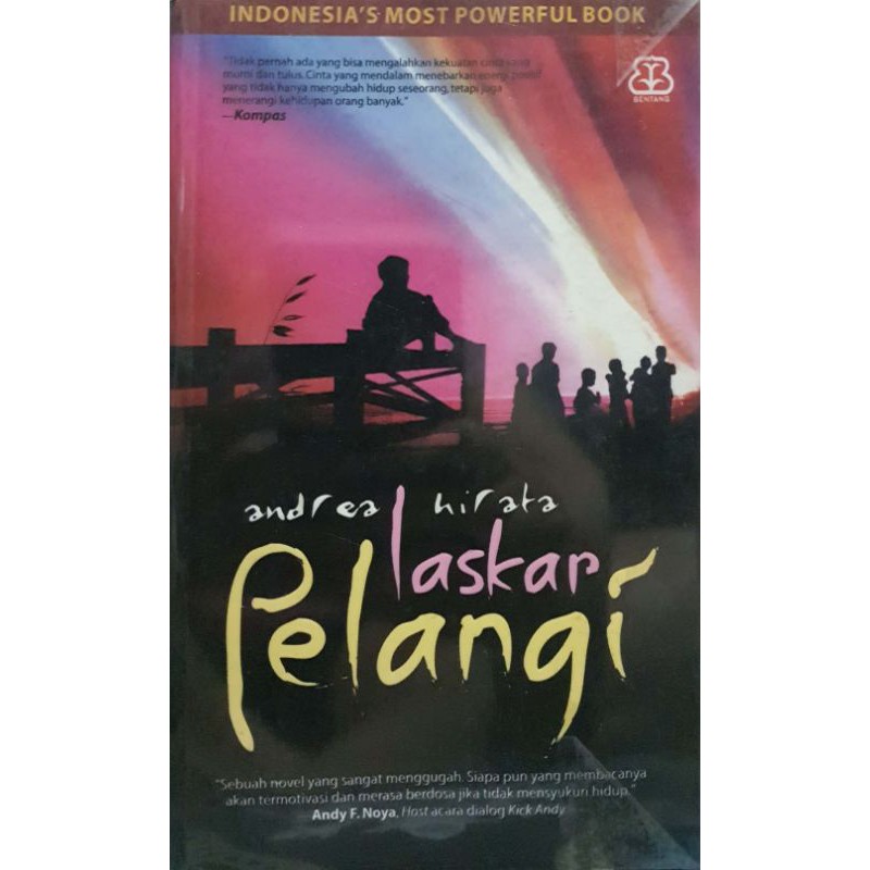 Jual Fiksi Laskar Pelangi Buku Pertama Tetralogi Laskar Pelangi