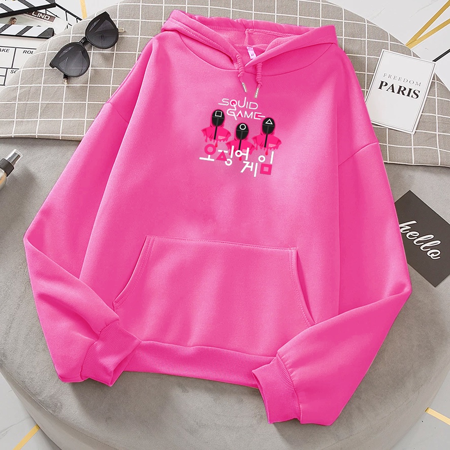 Sweater anak perempuan squid game KIDS sweter anak cowok cewek murah