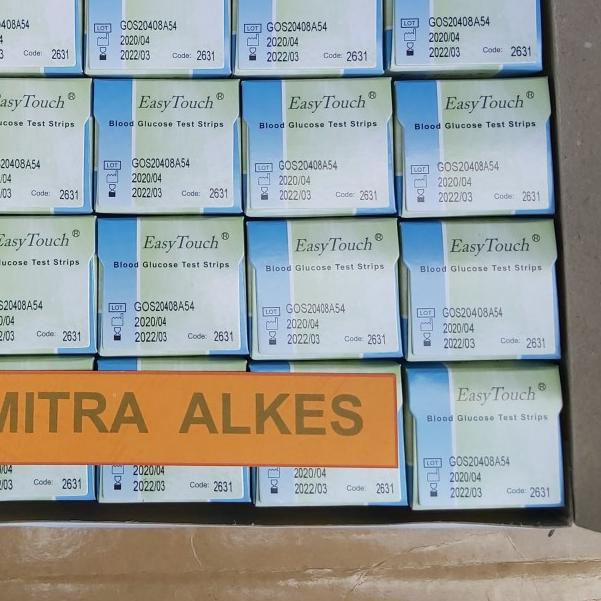 ➻ Strip Gula Darah Easy Touch. Strip Glucosa EasyTouch. Strip Glucose EasyTouch. Strip Gula Darah ET