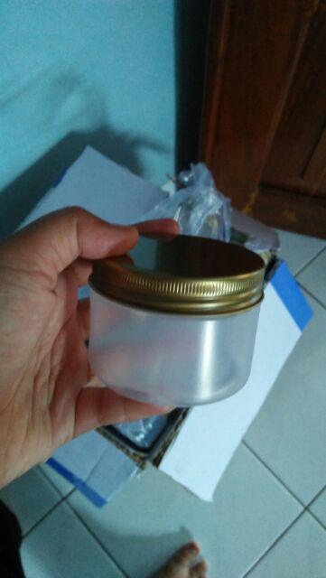 Pot Pomade Wadah Tempat Plastik Isi 120gr