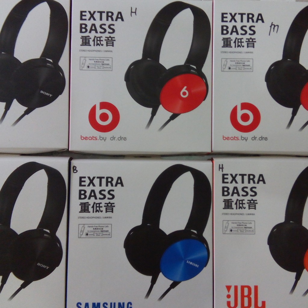 Headset Bando Extra Bass
