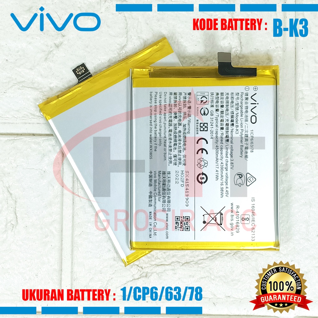 Baterai Battery Vivo S1 / S1 PRO / Kode B-K3