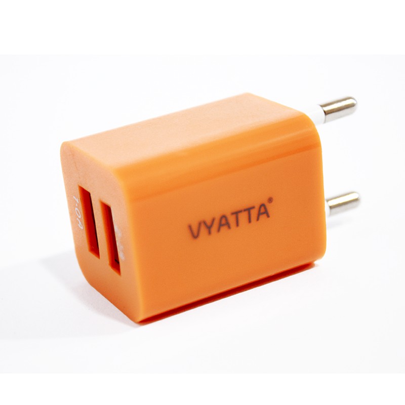 Vyatta Double USB Wall Charger Port Adapter 2.1A &amp; 1A 1 toples