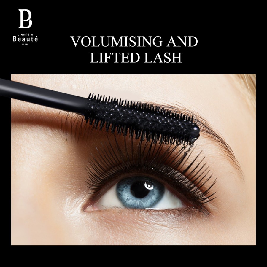 [PBM] Premiere Beaute Silver Swirl Mascara Waterproof Curled Lash - Maskara Anti Air