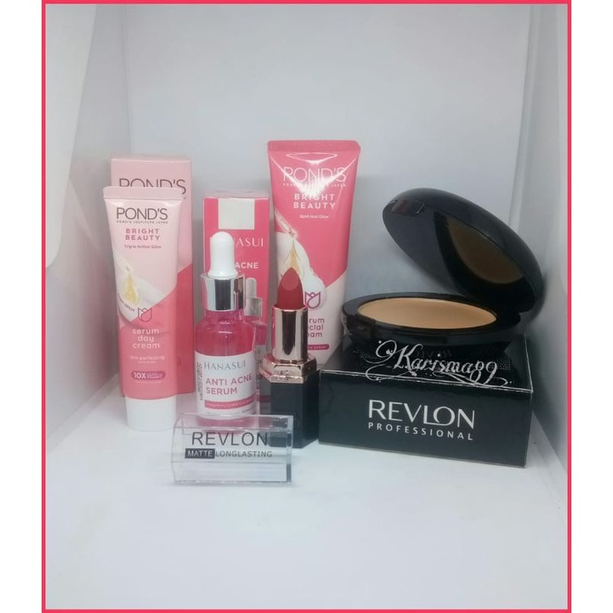 Paket Kecantikan 5IN1 - Pond's Bright Beauty Serum Day Cream - Pond's Bright Beauty Serum Facial Foa