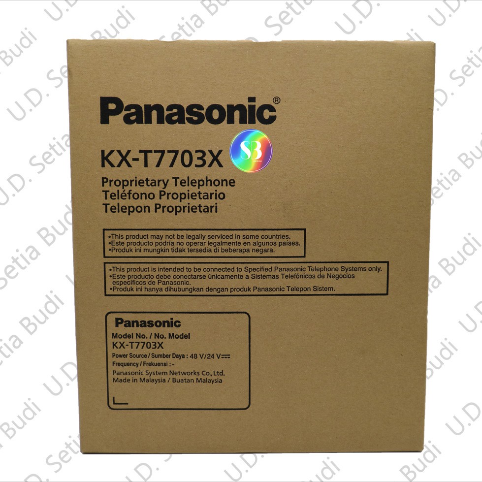 Telephone Kabel / Single Line Panasonic KX-T7703